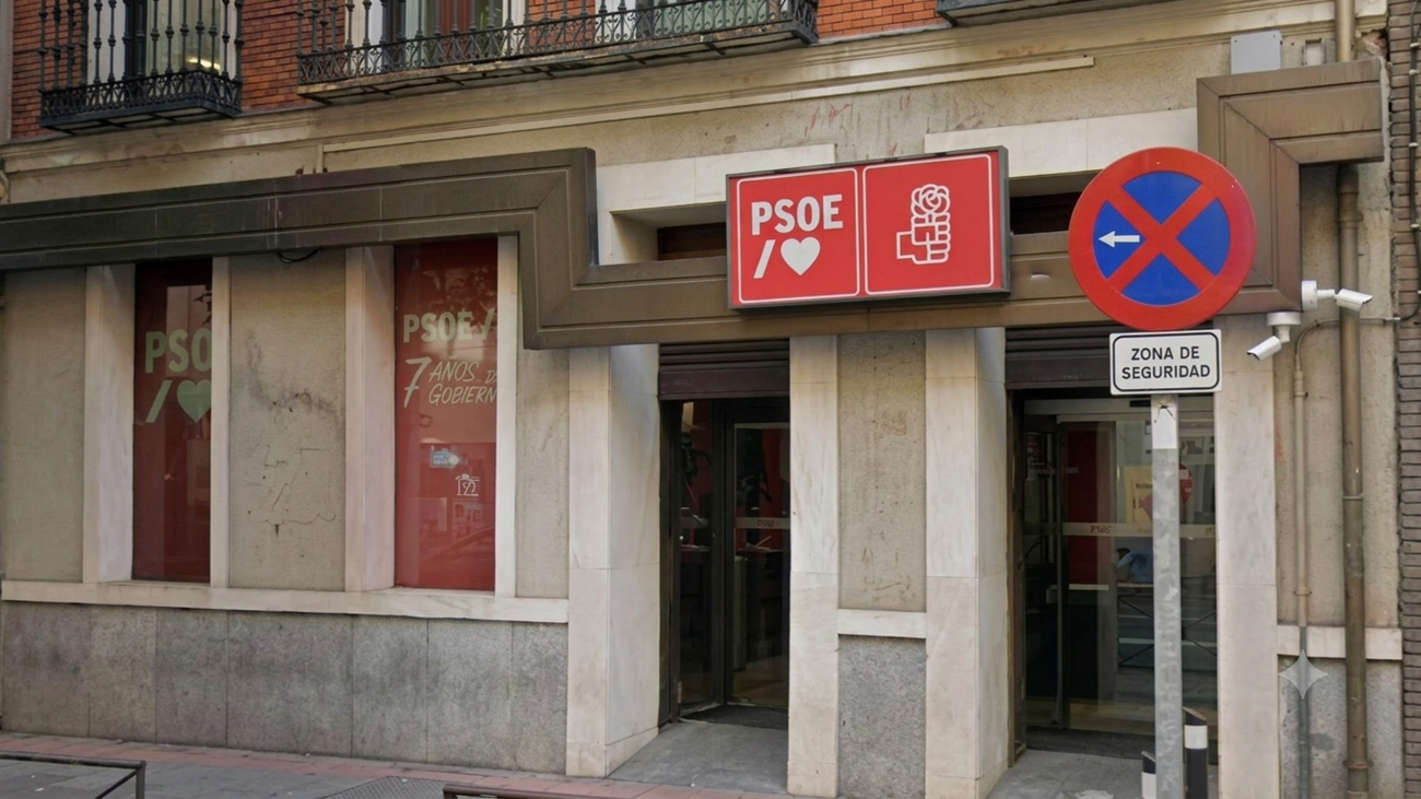 Sede del PSOE en la calle de Ferraz, en Madrid