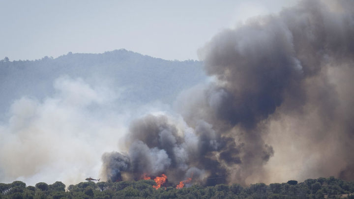 Detenido el presunto autor del incendio forestal de La Bisbal d'Empordà