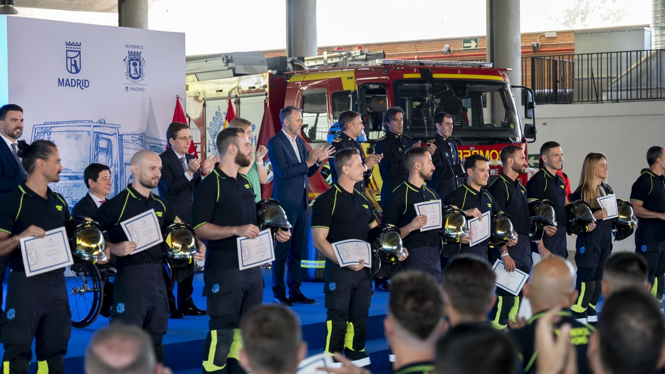 El Ayuntamiento de Madrid suma 60 nuevos bomberos conductores