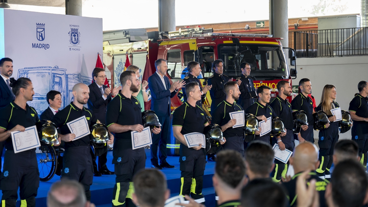 El Ayuntamiento de Madrid suma 60 nuevos bomberos conductores