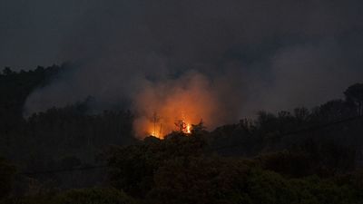 Activado el nivel máximo de peligro "extremo" por una veintena de incendios en la  comarca de Gerona
