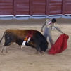 Gran faena de López Ortega con la que cortó una oreja en la final a tres en Chinchón