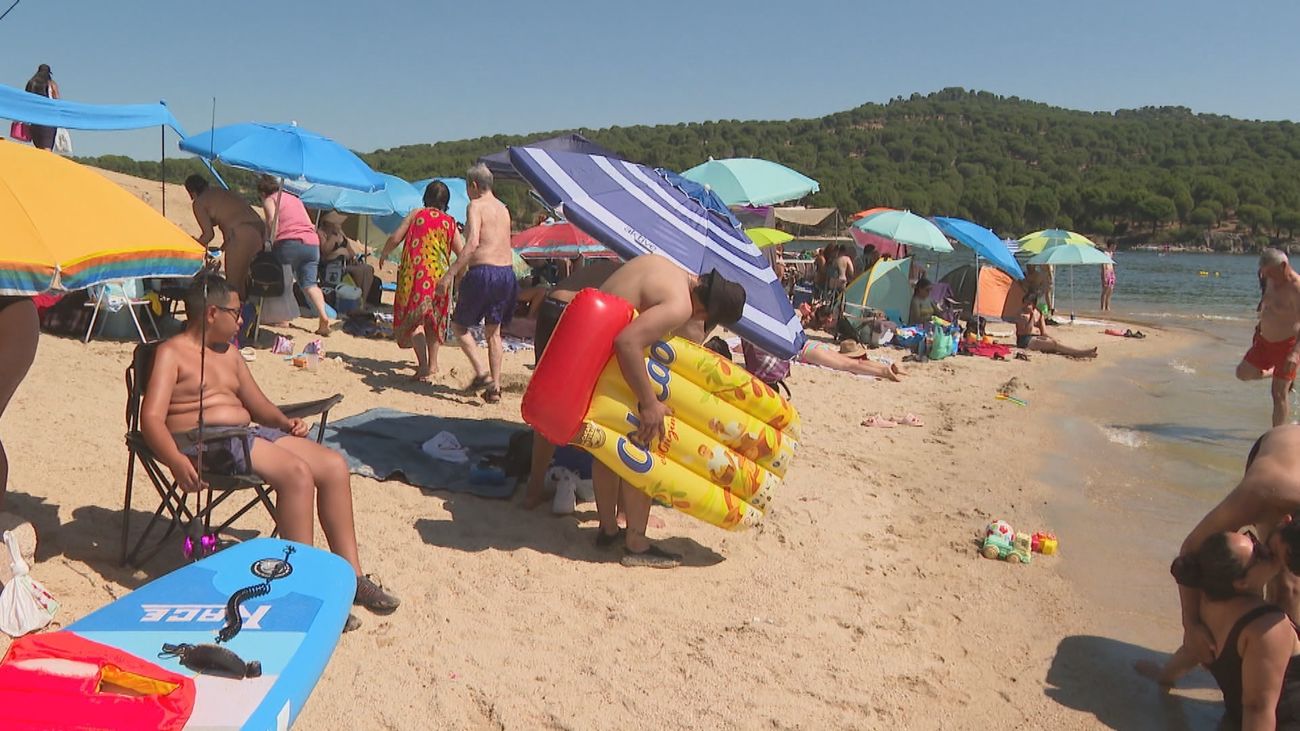 La Playa Virgen de la Nueva invita a huir del calor sin salir de Madrid
