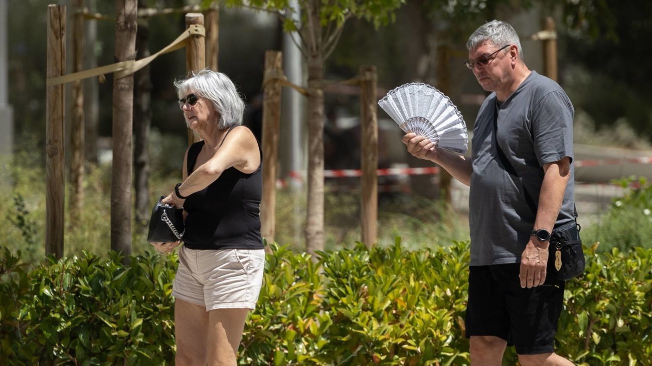 La Aemet eleva a aviso naranja el riesgo por calor en toda la Comunidad de Madrid: hasta 40ºC este lunes