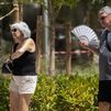 Varias personas paseando en Madrid