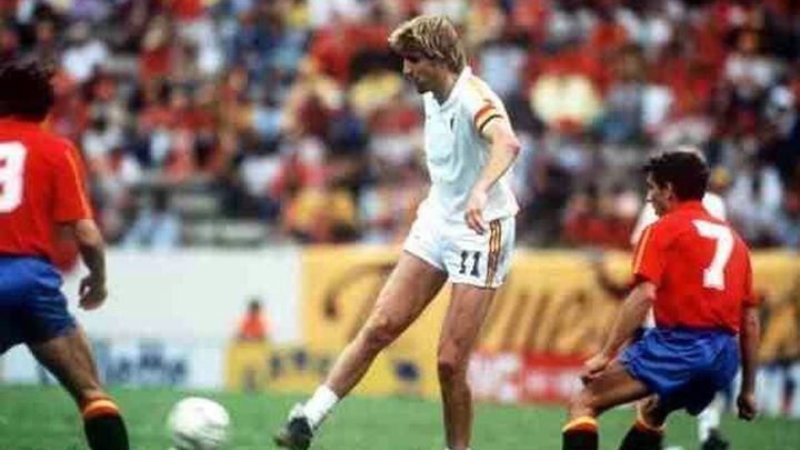 México 1986: Bélgica, 1 (5) – España, 1 (4) / EFE