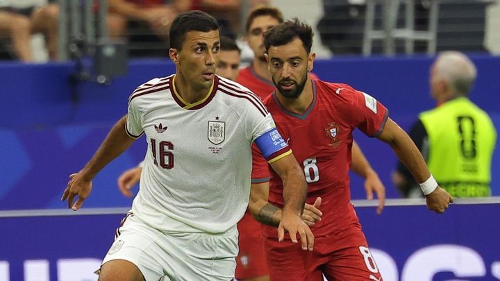 Rodri Hernández ante Portugal / embed