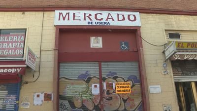 El mercado municipal de Usera cierra temporalmente