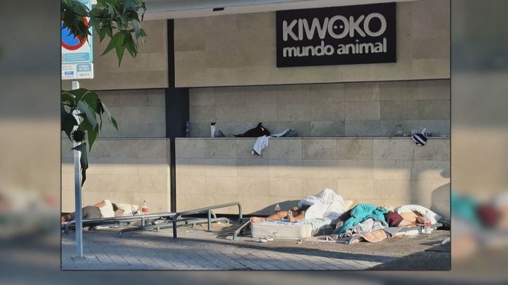 Un asentamiento ilegal preocupa a los vecinos de López de Hoyos