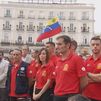 La Puerta del Sol, escenario de un acto de apoyo a Venezuela tras la tragedia