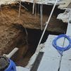 Un socavón por las obras del metro obliga a desalojar ocho edificios en Barcelona