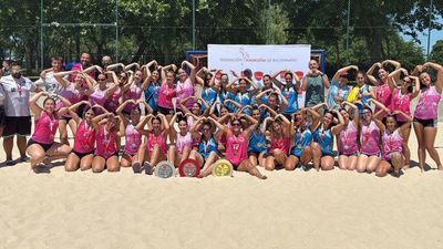 Sanse (3), Parla (2) y Leganés (2) acaparan los Campeonatos de Madrid de balonmano playa