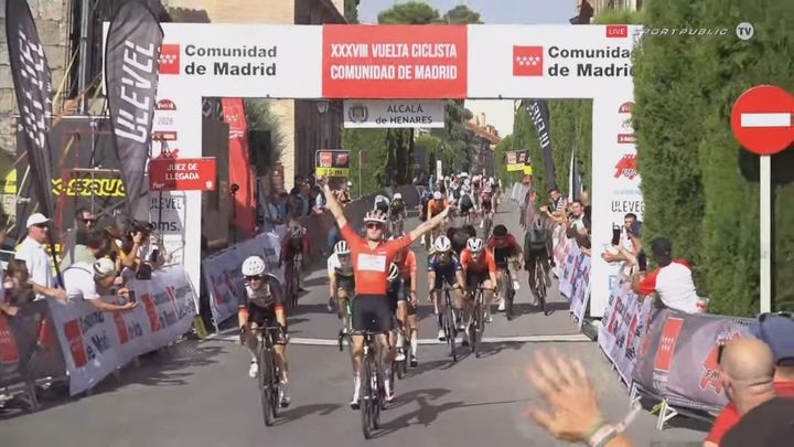 Vijvinkel repite triunfo en la segunda etapa con final en Alcalá