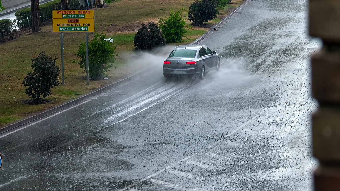 Las imágenes de las tormentas en Madrid