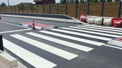 Finalizan las obras del  nuevo itinerario peatonal  sobre la A-6 en Collado Villalba