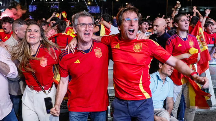 Almeida espera la victoria de España "aunque sea de penalti injusto" en el 90