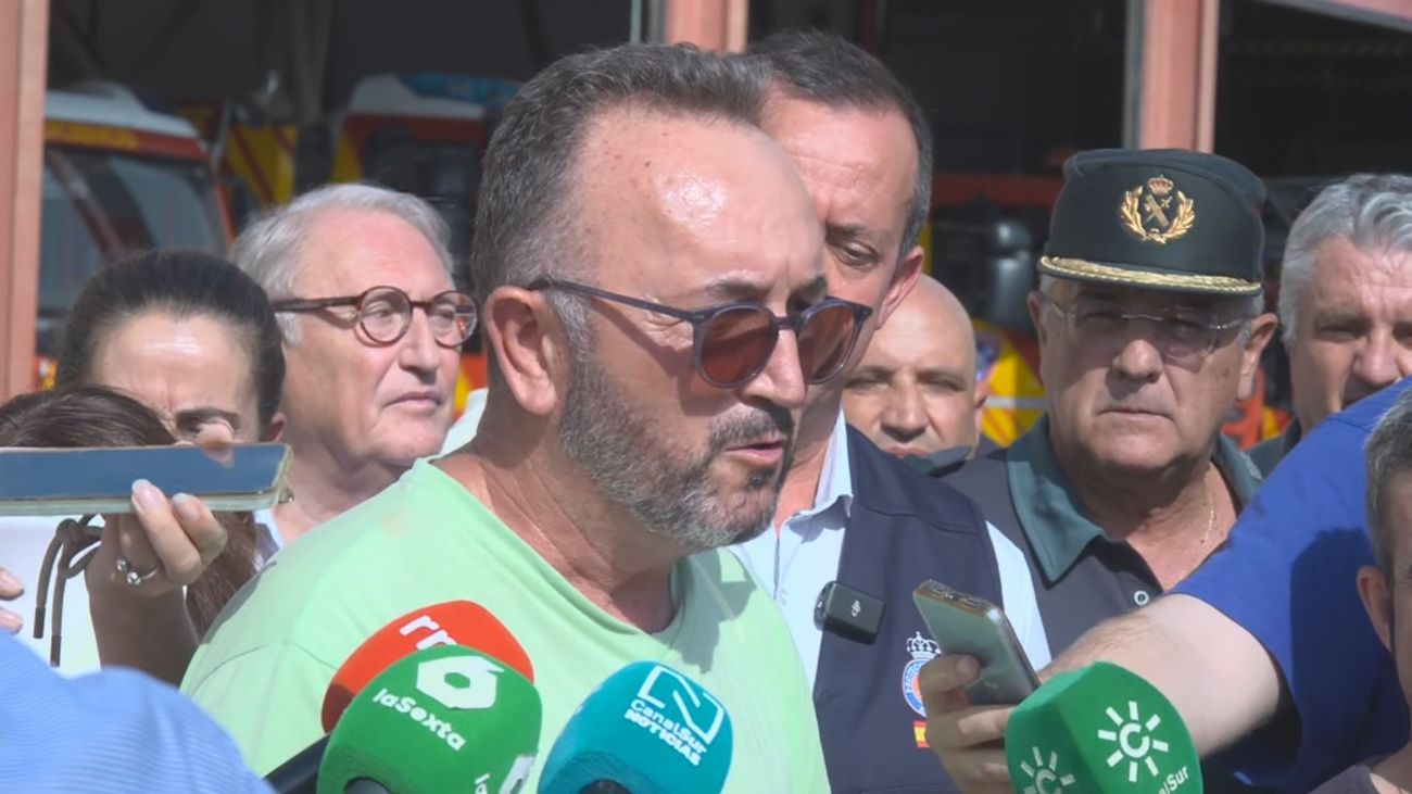 El alcalde de Bédar: "El incendio de Los Gallardos pudo acabar en una tragedia aún mayor"