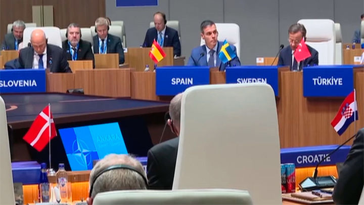 Pedro Sánchez en la Cumbre de la OTAN
