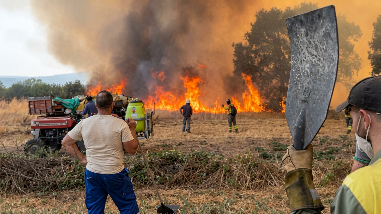 Qué hacer cuando el fuego nos alcanza
