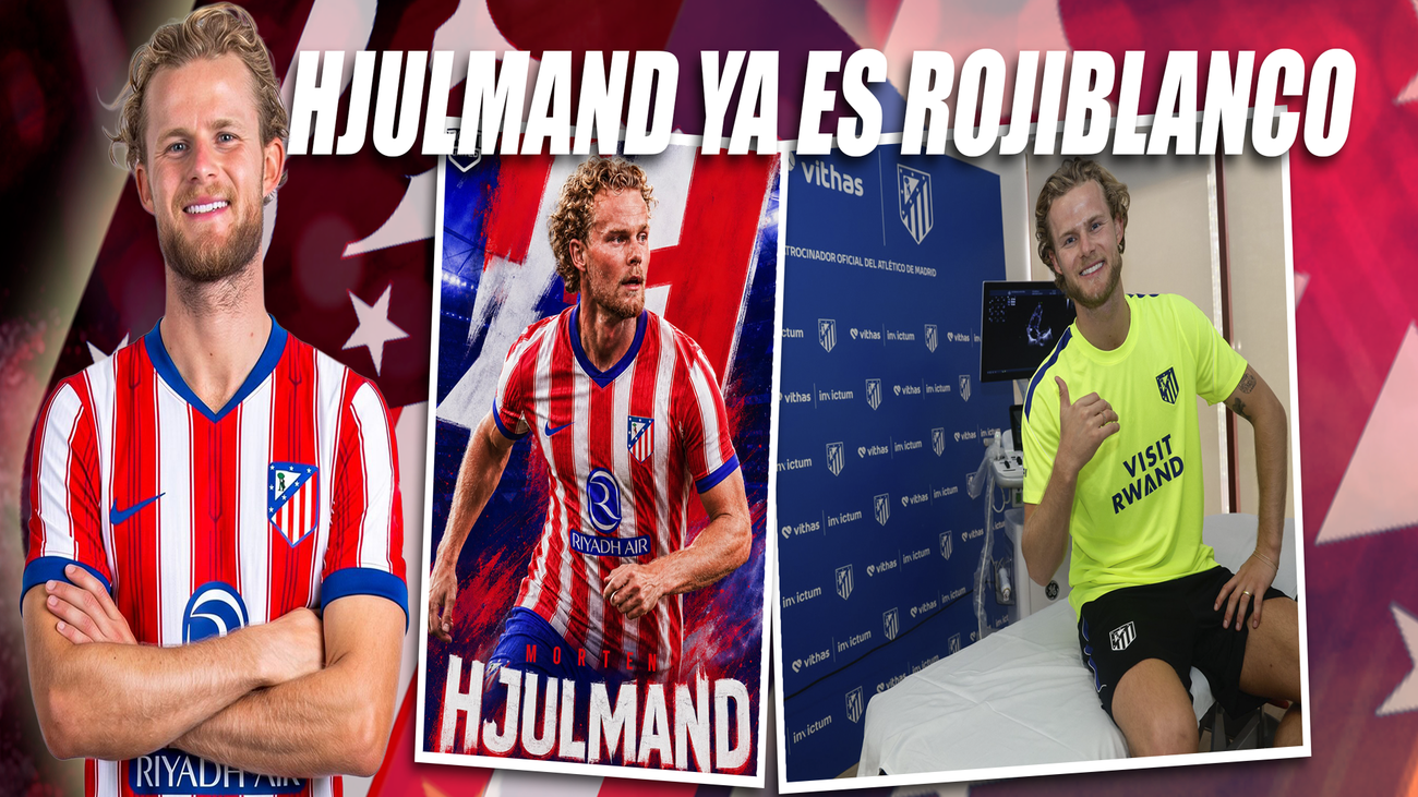 El Atlético de Madrid hace oficial el fichaje de Hjulmand hasta 2031