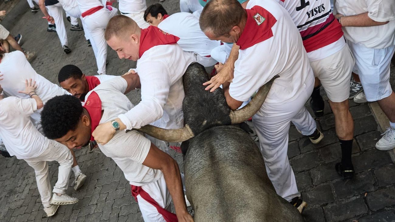 Quinto encierro de los Sanfermines de 2026