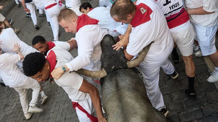 Quinto encierro de los Sanfermines de 2026