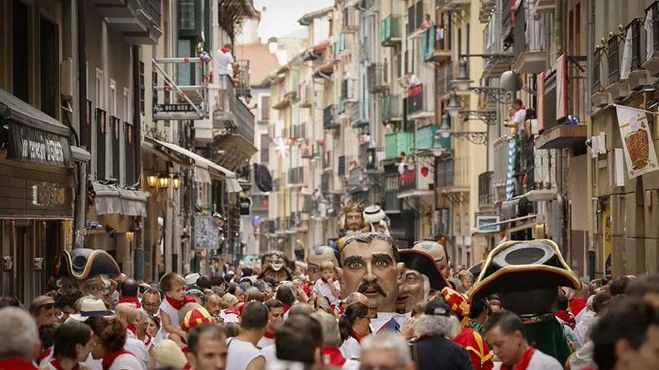 Sanfermines en Pamplona
