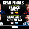 Un Mundial de altura; cuatro campeones en semifinales