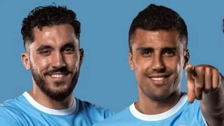 Cherki y Rodri / MANCHESTER CITY