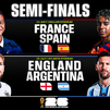 Un Mundial de altura; cuatro campeones en semifinales
