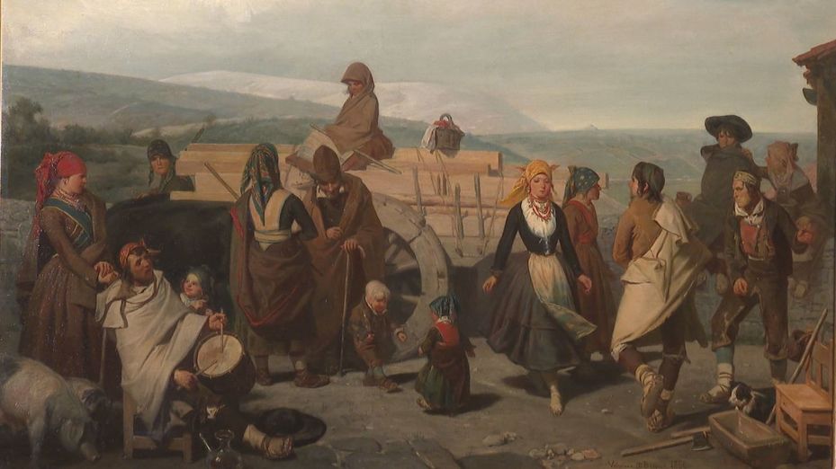 El Prado desempolva la obra costumbrista del pintor Valeriano Bécquer
