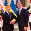 Emmanuel Macron y Pedro Sánchez