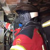 Un incendio en una vivienda de Fuenlabrada deja una mujer herida y obliga a desalojar a 25 vecinos