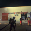 Incendio en una nave industrial de un polígono de Ajalvir junto a la M-103: 11 dotaciones de bomberos movilizadas