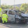 Siete heridos en un accidente de tráfico en Alcorcón con tres turismos implicados