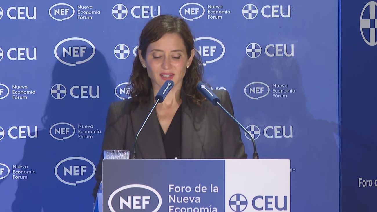 Ayuso denuncia la falta de apoyo del Gobierno al Gran Premio de Fórmula 1 de Madrid