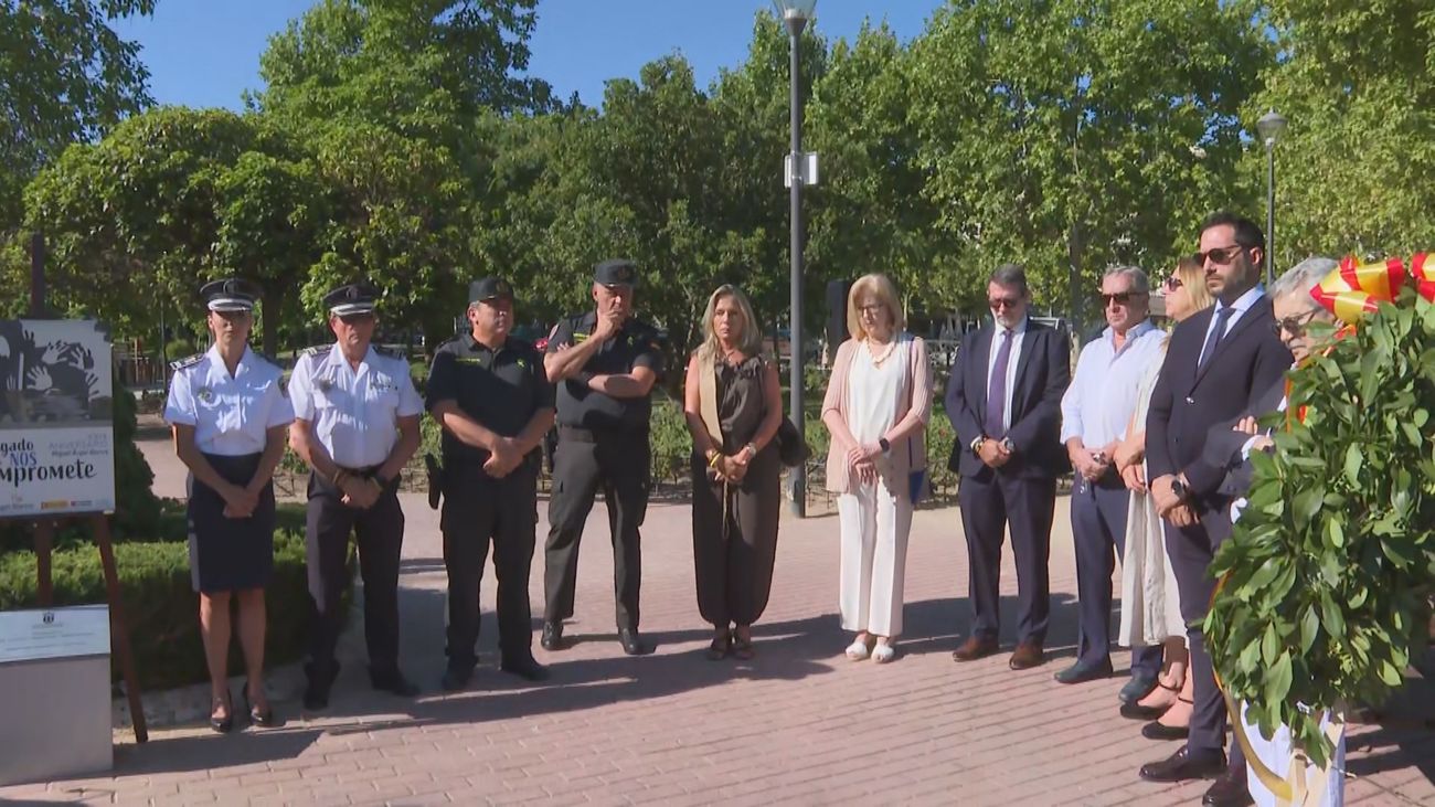 Majadahonda rinde homenaje a Miguel Ángel Blanco en el 29º aniversario de su secuestro y asesinato