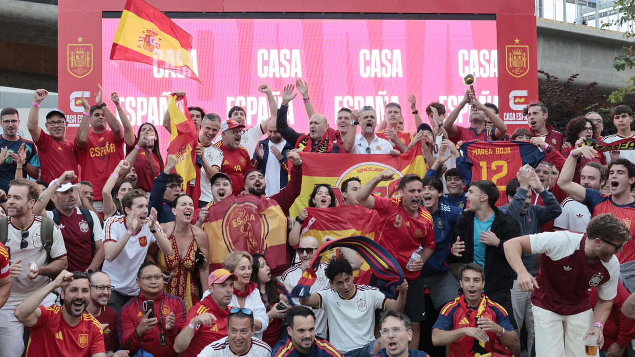 Los españoles en EEUU se vuelcan con la Selección española