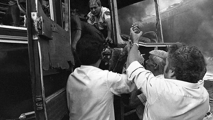 Atentado de ETA en la plaza de la República Dominicana de Madrid, 14 de julio de 1986 / EFE