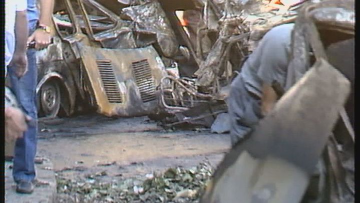 Atentado de ETA en la plaza de la República Dominicana de Madrid, 14 de julio de 1986 / EFE