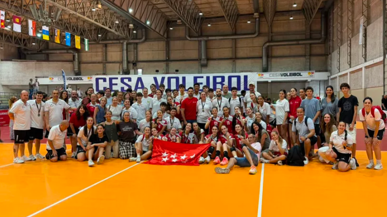 Selecciones madrileñas de voleibol