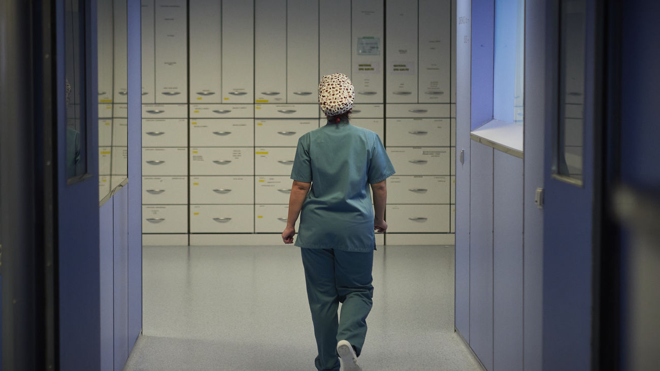 Una sanitaria