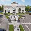 Las obras del nuevo bulevar entre Alcalá y Cibeles cortarán un carril por cada sentido