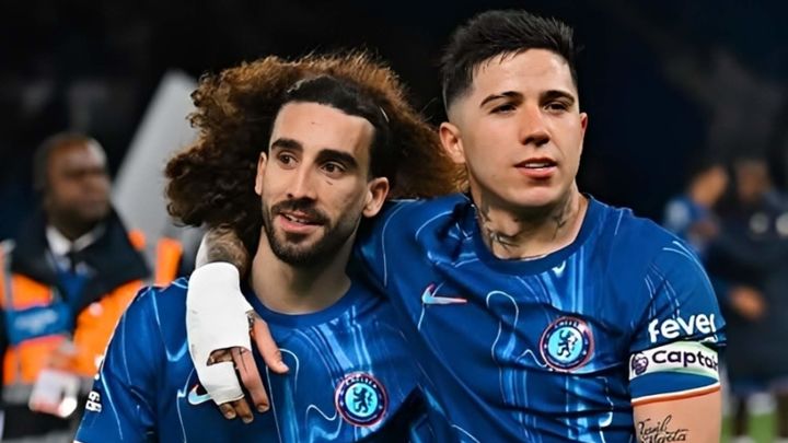 Cucurella y Enzo Fernández / INSTAGRAM