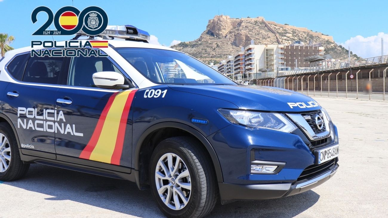 Imagen de un vehículo de la Policía Nacional