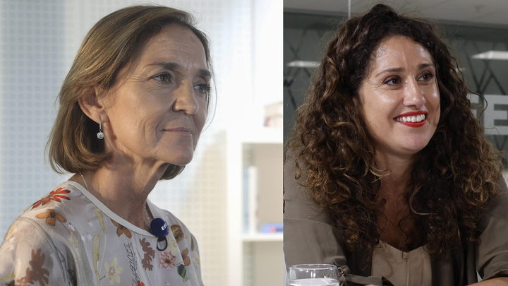 Las candidatas socialistas a la Alcaldía de Madrid, Reyes Maroto y Enma López