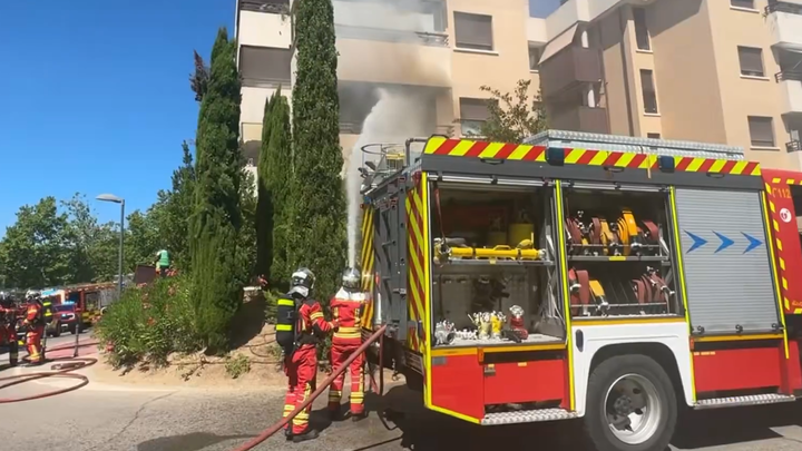 Extinguido el incendio declarado en una vivienda de Pozuelo de Alcorcón