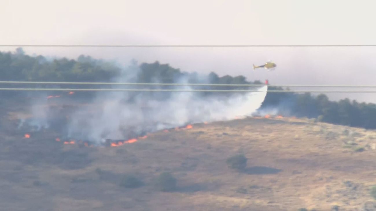 Detenido el presunto autor del incendio forestal en Lozoyuela