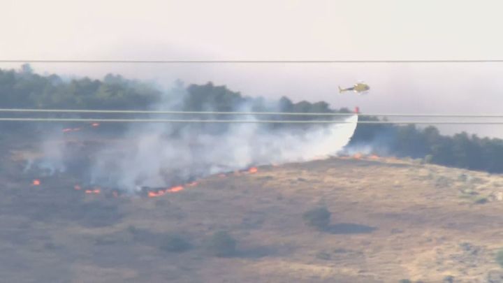 Detenido el presunto autor del incendio forestal en Lozoyuela