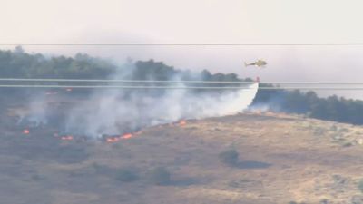 Detenido el presunto autor del incendio forestal en Lozoyuela